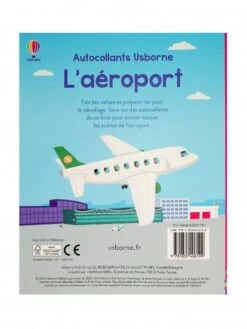 L´aéroport - Autocollants Usborne -BOUTIQUE AERO laeroport autocollants usborne 1