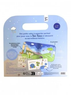 Les Amis Du Petit Prince - Valisette, Livre Et Stickers -BOUTIQUE AERO les amis du petit prince avec une valise et des stickers 1