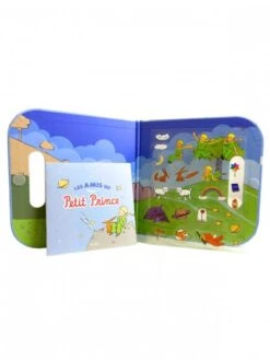 Les Amis Du Petit Prince - Valisette, Livre Et Stickers -BOUTIQUE AERO les amis du petit prince avec une valise et des stickers 2