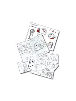 Livre De Coloriage Et Stickers -BOUTIQUE AERO livre de coloriage et stickers 1