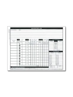 Log De Nav VFR Jeppesen - Format A4