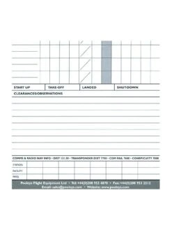 Log De Navigation VFR - Format A5 Pooleys -BOUTIQUE AERO log de navigation v f r format a5 pooleys 2