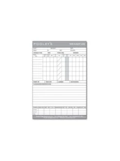 Log De Navigation VFR - Format A5 Pooleys