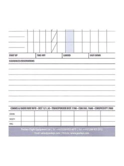 Log De Navigation VFR Mini Pad - Pooleys -BOUTIQUE AERO log de navigation v f r mini pad pooleys 2