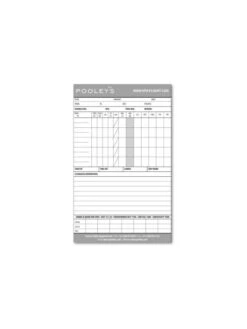 Log De Navigation VFR Mini Pad - Pooleys