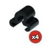 Lot De 4 Supports De Câble Latéral Pour Casques David Clark