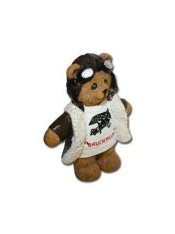 Magnet Ourson Aviateur -BOUTIQUE AERO magnet ourson aviateur 3