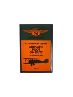 Magnet Phillips 66 Pilot On Duty