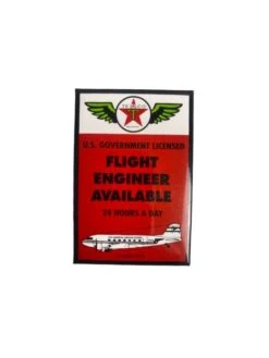 Magnet Texaco Flight Engineer Available
