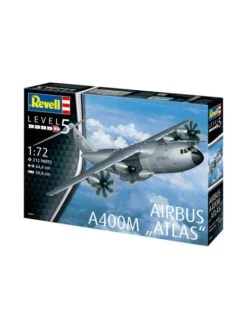 Revell Maquette à Monter Airbus A400M - 1/72e -BOUTIQUE AERO maquette a monter airbus a400m atlas 172 3