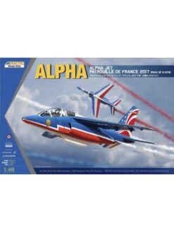 Maquette à Monter Alpha Jet Patrouille De France 2017 1/48e - 2 En 1