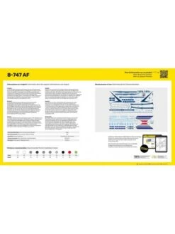 Heller Maquette à Monter Boeing 747 Air France Ancienne Livrée - 1/125e -BOUTIQUE AERO maquette a monter boeing 747 air france ancienne livree 1 125e 2