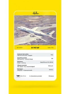 Heller Maquette à Monter Boeing 747 Air France Ancienne Livrée - 1/125e -BOUTIQUE AERO maquette a monter boeing 747 air france ancienne livree 1 125e 3