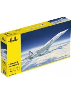 Heller Maquette à Monter Concorde Air France - 1/125e