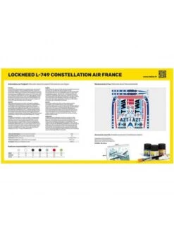 Heller Maquette à Monter L749 Constellation Air France - 1/72e -BOUTIQUE AERO maquette a monter l 749 constellation af 172e 2