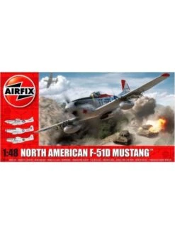 Airfix Maquette à Monter North American F51D Mustang 1/48e