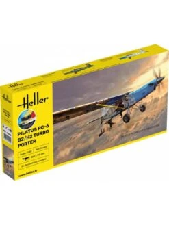 Heller Maquette à Monter Pilatus PC6 B2/H2 Turbo Porter - 1/48e