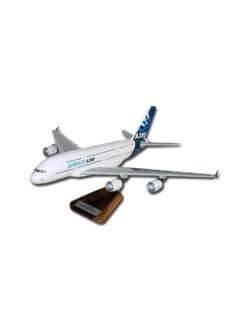 Maquette Bois A380-800 Couleurs Airbus -BOUTIQUE AERO maquette bois a380 800 couleurs airbus 1 140e 4