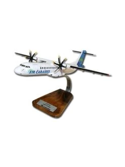 Maquette Bois Air Caraïbes ATR72-500 F-OIJH -BOUTIQUE AERO maquette bois atr72 500 air caraibes 5