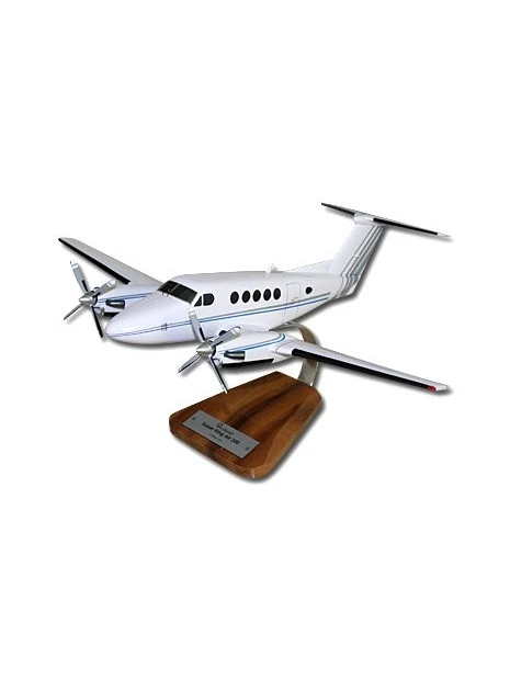Maquette Bois Beech Super King Air 200 7 Maquette Bois Beech Super King Air 200 – Image 5