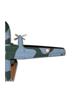 Maquette Bois C160F Transall « F1 61-MA » Armée De L’Air -BOUTIQUE AERO maquette bois c160 transall camoufle armee de l air 7