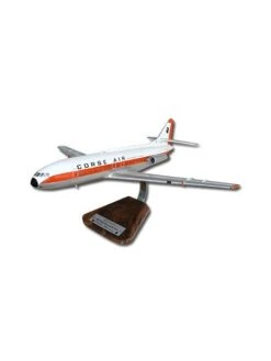Maquette Bois Caravelle VI Corse Air -BOUTIQUE AERO maquette bois caravelle vi corse air 6