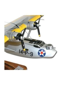 Maquette Bois Catalina (US Navy) -BOUTIQUE AERO maquette bois catalina u s navy 1 3