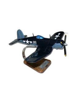 Maquette Bois Corsair F4U-A VMF214 Têtes Brûlées
