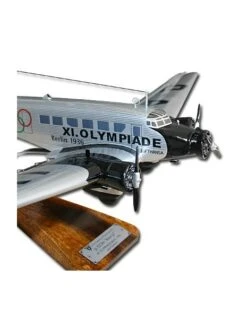 Heller Maquette Bois Junkers JU52/3M Lufthansa XI Olympiade Berlin 1936 -BOUTIQUE AERO maquette bois junkers ju52 lufthansa 3