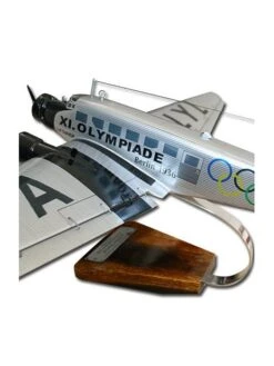 Heller Maquette Bois Junkers JU52/3M Lufthansa XI Olympiade Berlin 1936 -BOUTIQUE AERO maquette bois junkers ju52 lufthansa 5