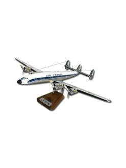 Maquette Bois L1649A Super Starliner F-BHBL Air France -BOUTIQUE AERO maquette bois lockheed l 1649a super starliner air france f bhbl rochambeau 1 72e 6