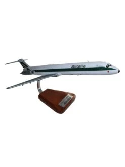 Maquette Bois MD82 Alitalia