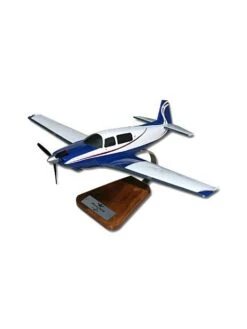 Maquette Bois Mooney M20R -BOUTIQUE AERO maquette bois mooney m20r 5