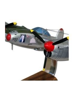 Maquette Bois P38J Lightning USAF -BOUTIQUE AERO maquette bois p38j lightning u s a f 1 4