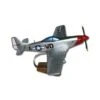 Heller Maquette Bois P51D Mustang USAF