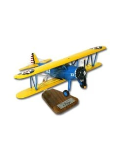 Maquette Bois Boeing PT17 Stearman US ARMY