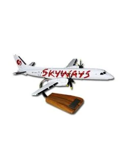 Maquette Bois Saab 2000 Skyways