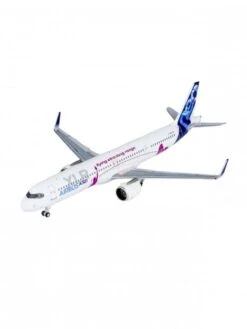 Maquette Métal Airbus A321neo XLR F-WXLR - 1/400e -BOUTIQUE AERO maquette en metal air bus a321xlr f wxlr 1 400 1