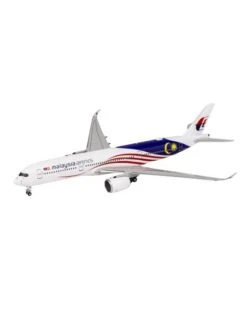 Maquette Métal A350-900 Malaysia Airlines « Negaraku Livery » - 1/500e
