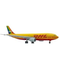 Maquette Métal Airbus A300B4-600R(F) DHL ''Pride'' D-AEAS - 1/200e -BOUTIQUE AERO maquette metal airbus a300b4 600rf pride d aeas 1 200e 1