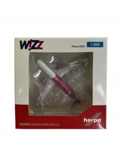 Maquette Métal Airbus A320 Wizz Air - 1/500e -BOUTIQUE AERO maquette metal airbus a320 wizz air 5