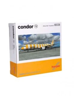 Maquette Plastique Airbus A321 Condor ''Sunshine'' D-AIAD - 1/200e -BOUTIQUE AERO maquette metal airbus a321 sunshine d aiad 1 200e 5
