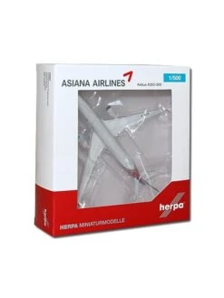 Maquette Métal Airbus A321neo HL8398 Asiana Airlines - 1/500e -BOUTIQUE AERO maquette metal airbus a321neo hl8398 asiana airlines 1500e 5