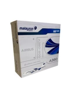 Maquette Métal Airbus A380 ''100th A380'' Malaysia Airlines 9M-MNF - 1/400e -BOUTIQUE AERO maquette metal airbus a380 100th a380 malaysia airlines 9m mn 3
