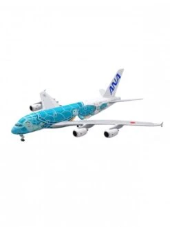Maquette Métal Airbus A380 ANA ''Flying Honu - Kai'' JA382A - 1/500e -BOUTIQUE AERO maquette metal airbus a380 all nippon airways flying honu kai l 1