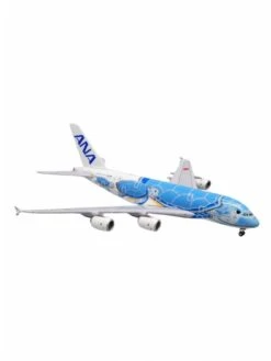 Maquette Métal Airbus A380 ANA ''Flying Honu - Lani'' JA381A - 1/500e