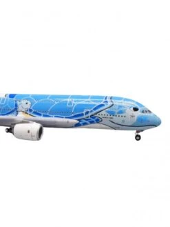 Maquette Métal Airbus A380 ANA ''Flying Honu - Lani'' JA381A - 1/500e -BOUTIQUE AERO maquette metal airbus a380 all nippon airways flying honu lani 3