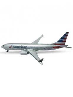 Maquette Métal American Airlines Boeing 737 Max 8 N306RC 1/500e