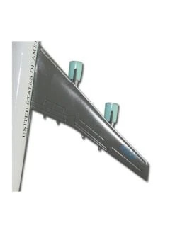 Maquette Métal B747-200 Air Force One - 1/500e -BOUTIQUE AERO maquette metal b747 200 air force one 1 500e 6