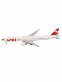 Maquette Métal Boeing 777-300ER Swiss Air Lines « Luzern » HB-JNK - 1/500e -BOUTIQUE AERO maquette metal boeing 777 300er swiss inter air line luzern hb 1 1